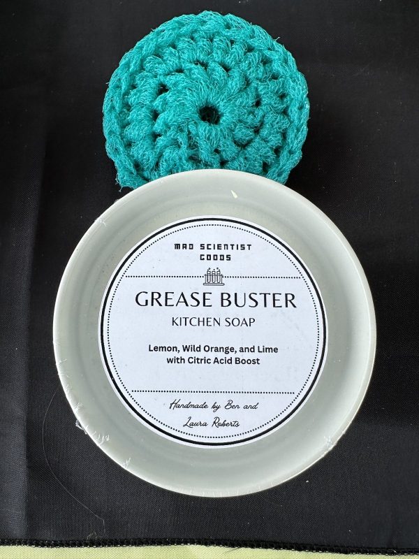 Grease Buster All-Natural Kitchen Soap Set