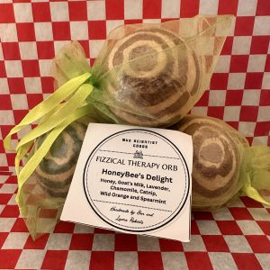 Fizzical Therapy Orb: Honeybee's Delight (large)