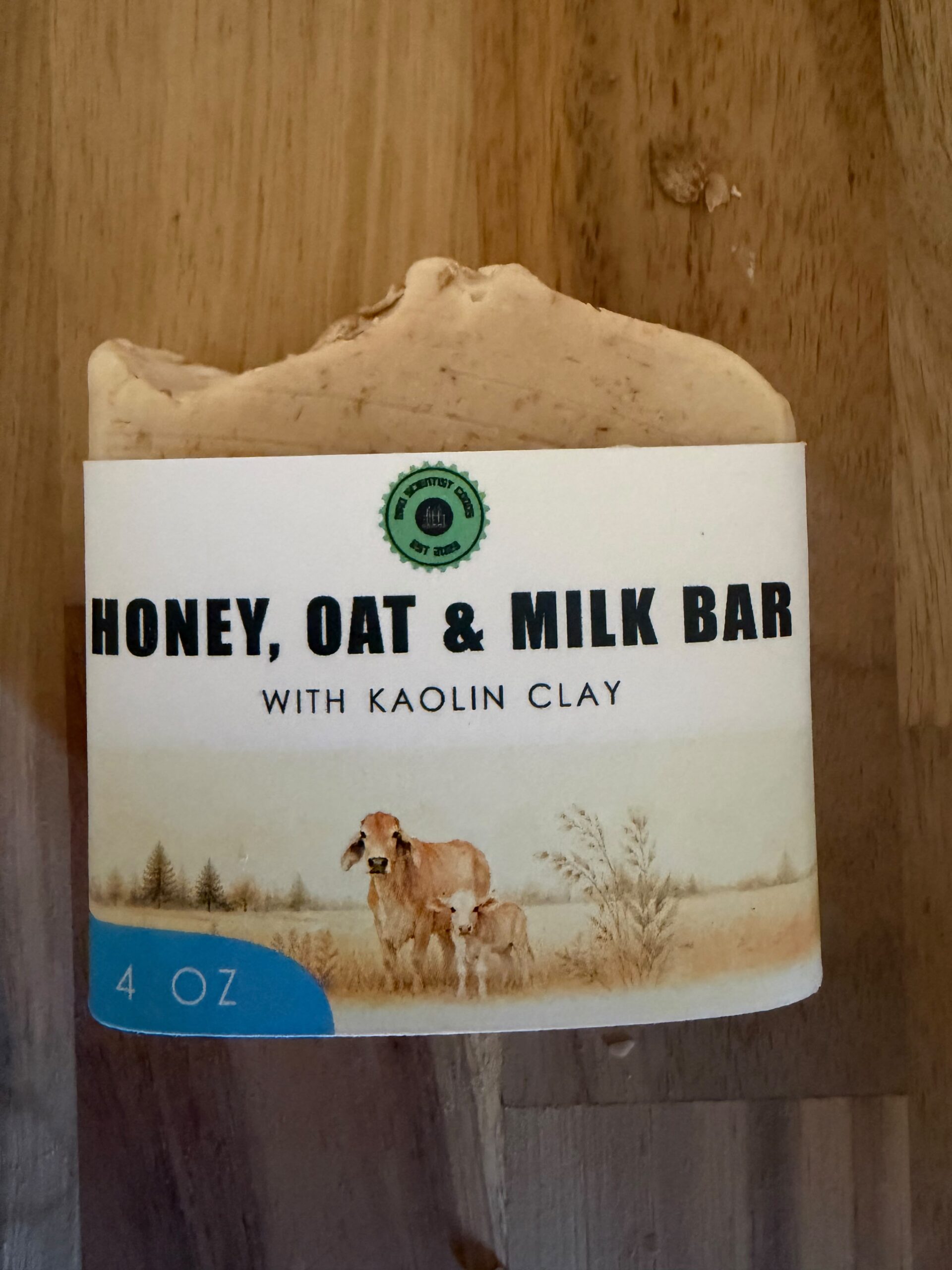 Honey, Oat & Milk Soap Bar - Image 3