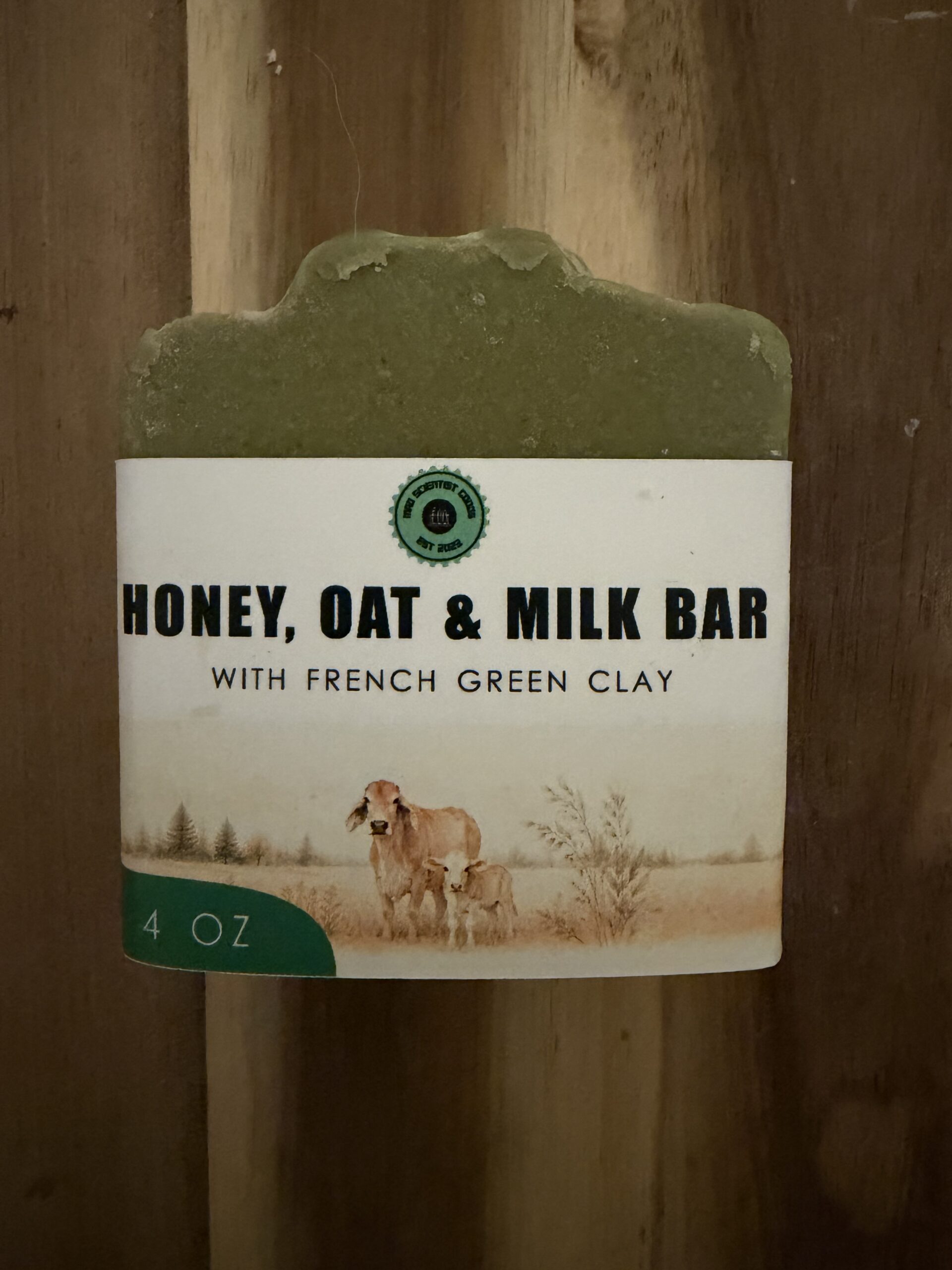 Honey Oat and Milk French green clay version. Main product image